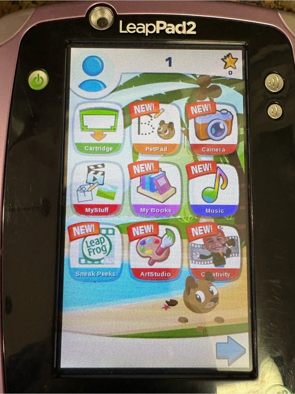LeapFrog LeapPad2 Kids Learning Tablet - Pink